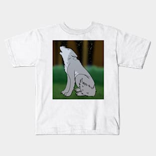 A Mournful Howl Kids T-Shirt